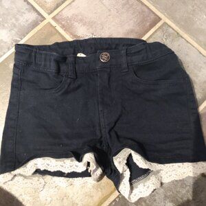 Little girls size 6 -7 dark blue shorts L.O.G.G.